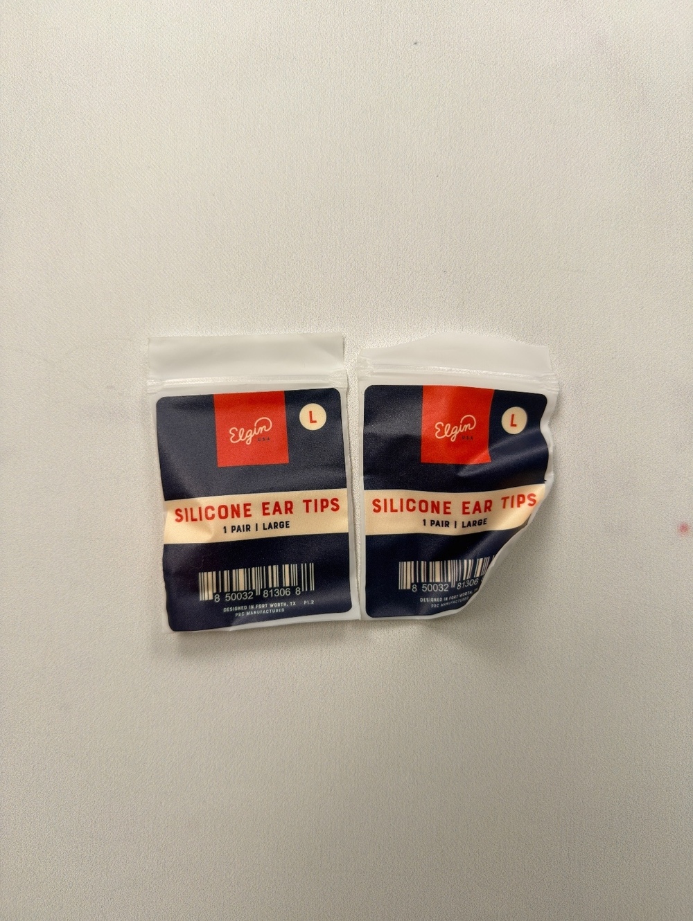 Elgin Discord Orange Limited Silicone Ear Tips Large Size Accessories - Lot of 2